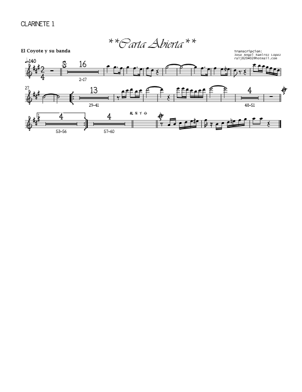 La imagen puede contener una previsualizacion de una partitura